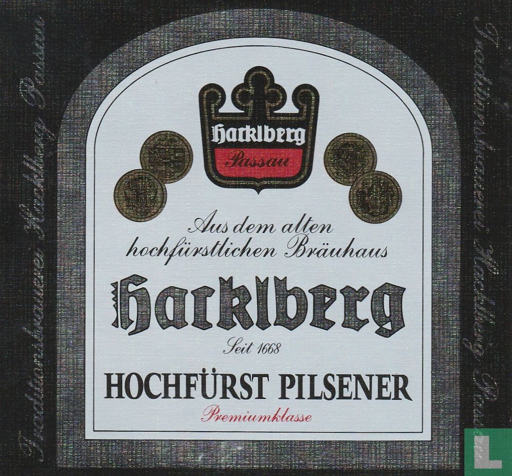 Hacklberg Hochfürst Pilsener