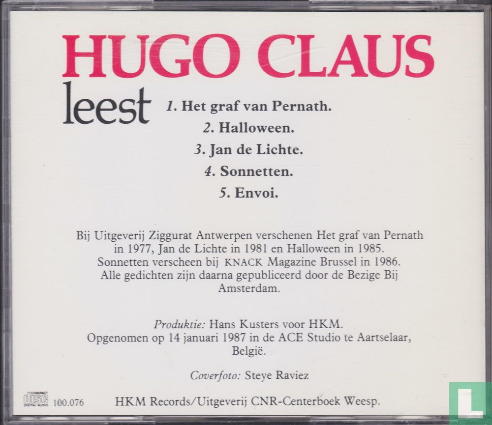 Hugo Claus leest