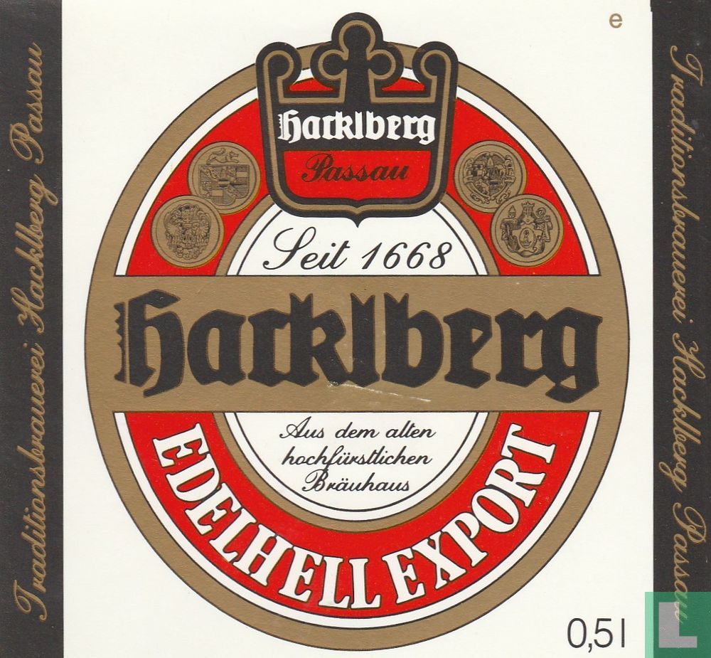 Hacklberg Edelhell Export