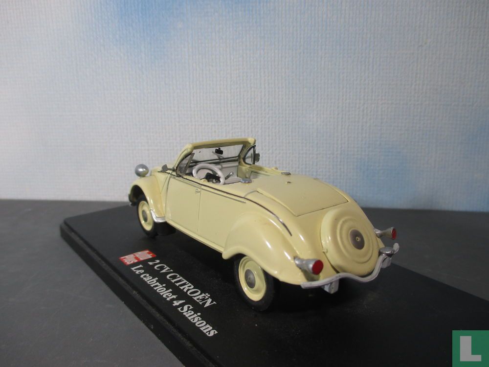 Vitesse 1/43 - Citroën 2CV Cabriolet 4 Saisons + 2MB De RAID - Miniature Métal Neuve