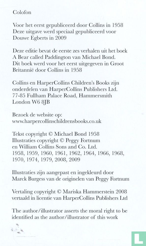 Het beertje Paddington