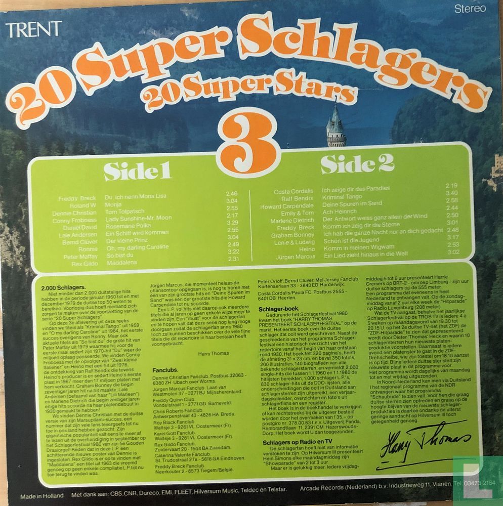 20 Super Schlagers 3