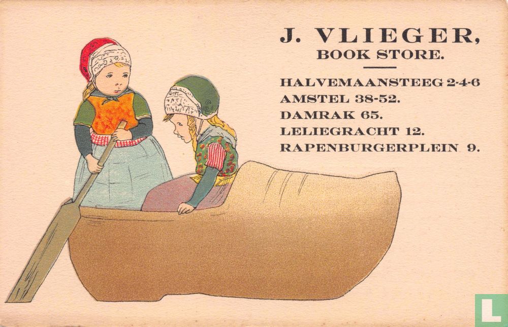 J. VLIEGER, BOOK STORE.