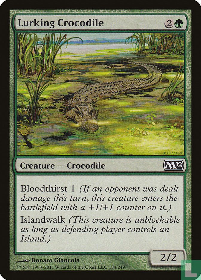 Lurking Crocodile