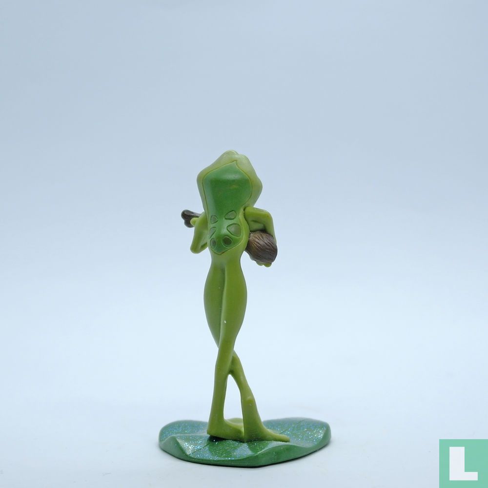 Prince Naveen as frog