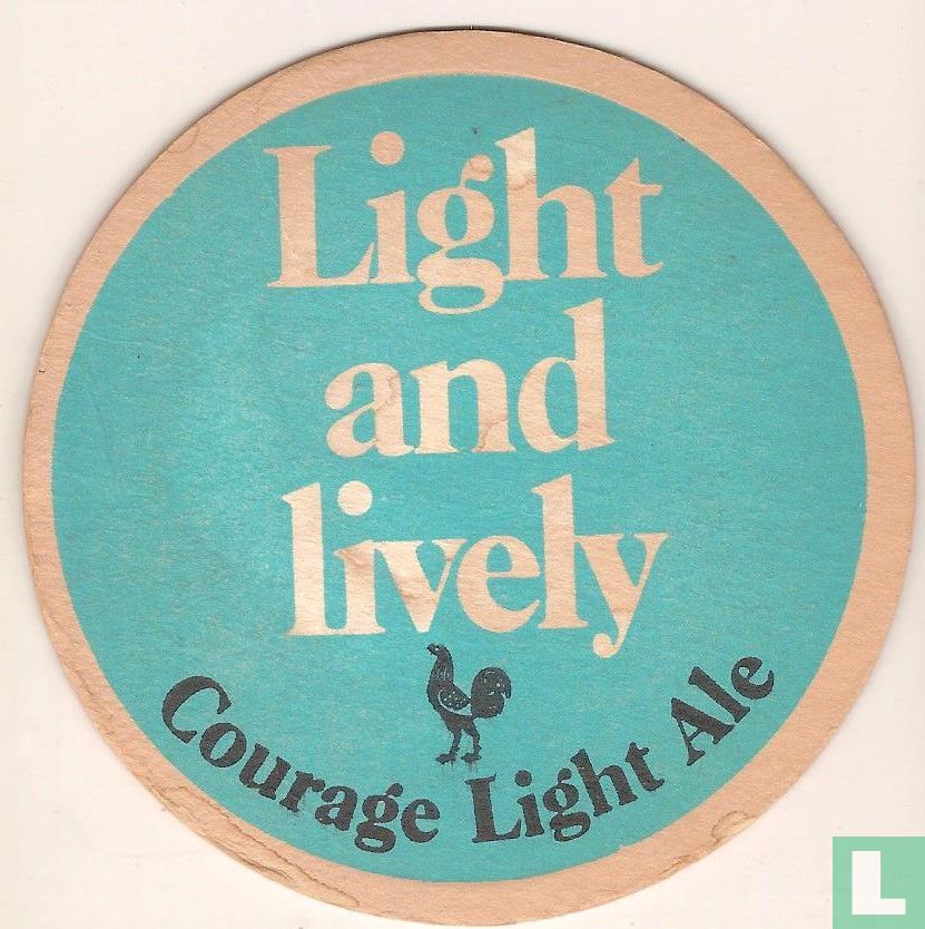 Courage Light Ale - Light and lively