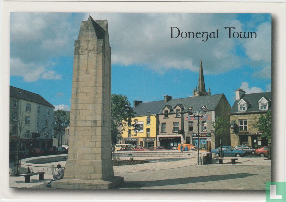 Donegal Town Ireland Postcard - Donegal - LastDodo