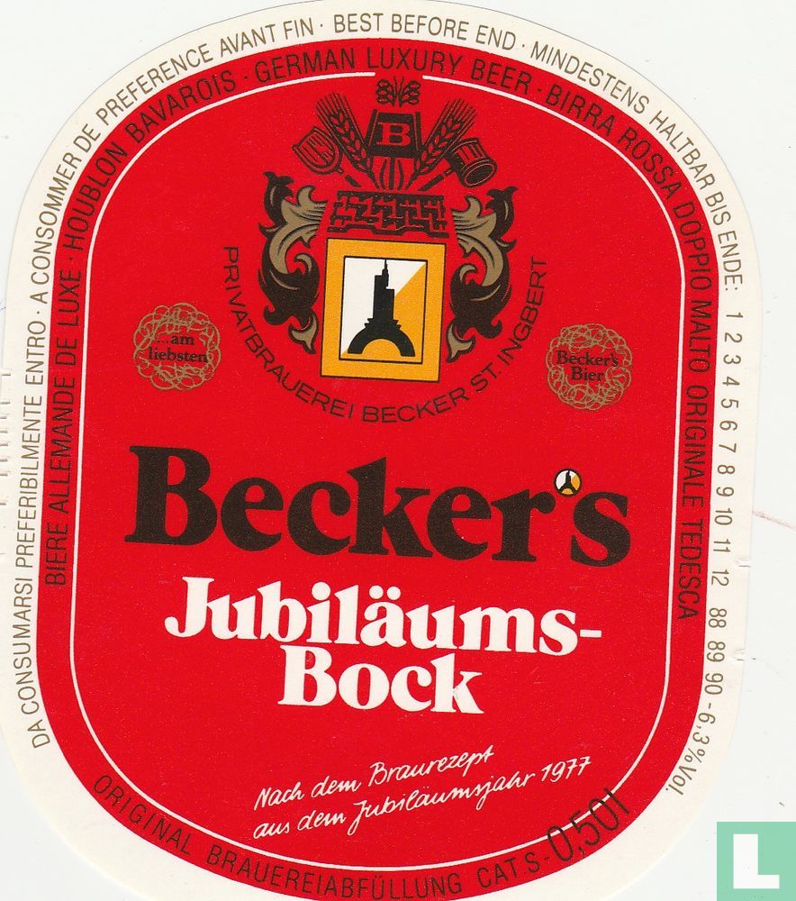 Becker's Jubiläumsbock