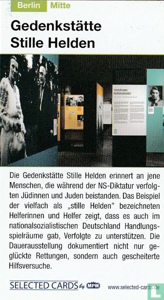 Berlin Mitte - Gedenkstätte Stille Helden