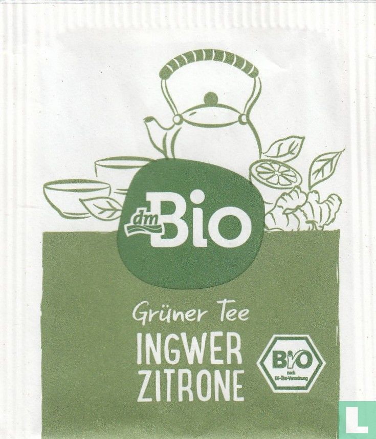 Grüner Tee Ingwer Zitrone