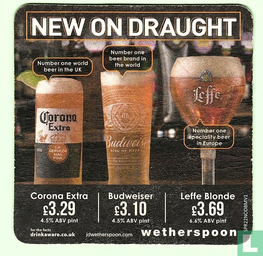 New on draught