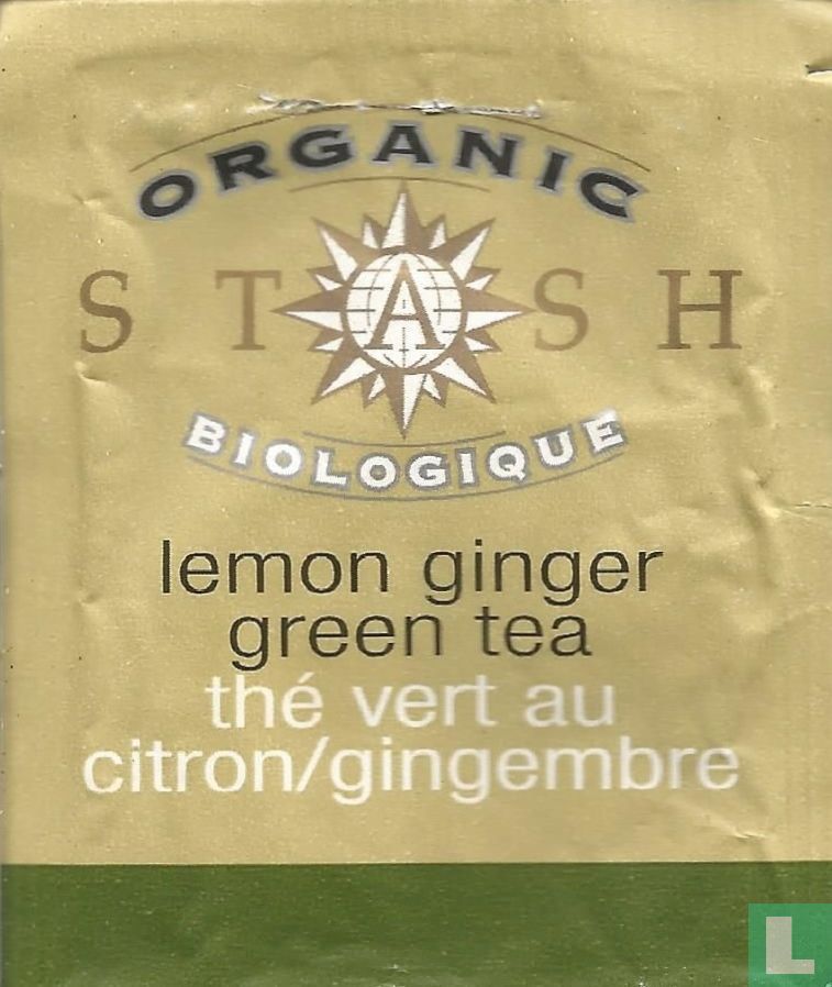 lemon ginger green tea - Stash - LastDodo