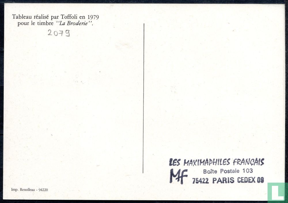La broderie 