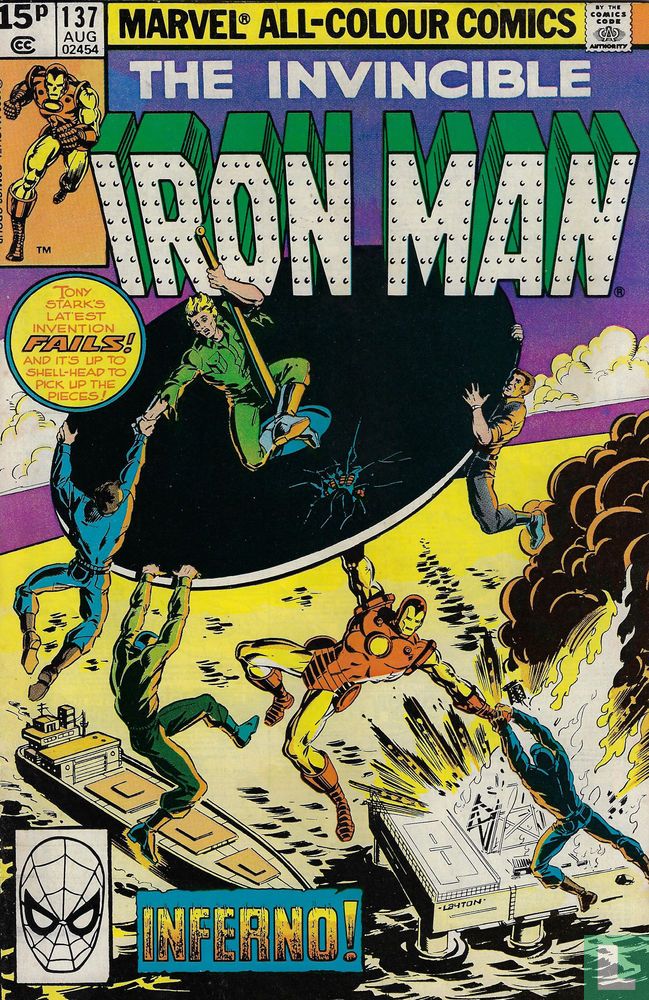 The Invincible Iron Man 137