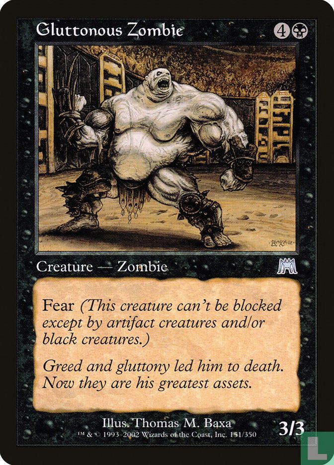 Gluttonous Zombie