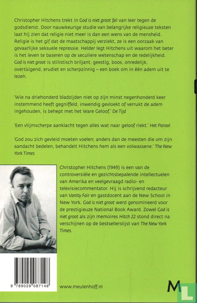 God is niet groot