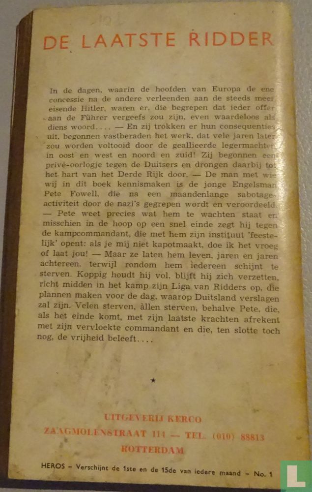 De laatste ridder