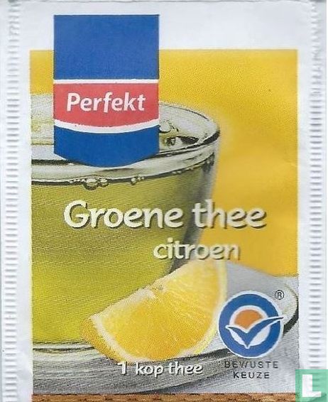 Groene thee citroen