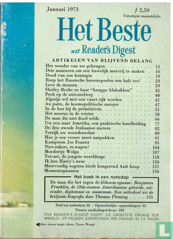Het beste uit Reader's Digest 184