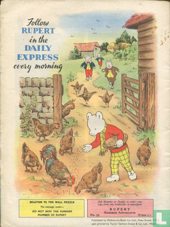 Rupert Spring Adventures