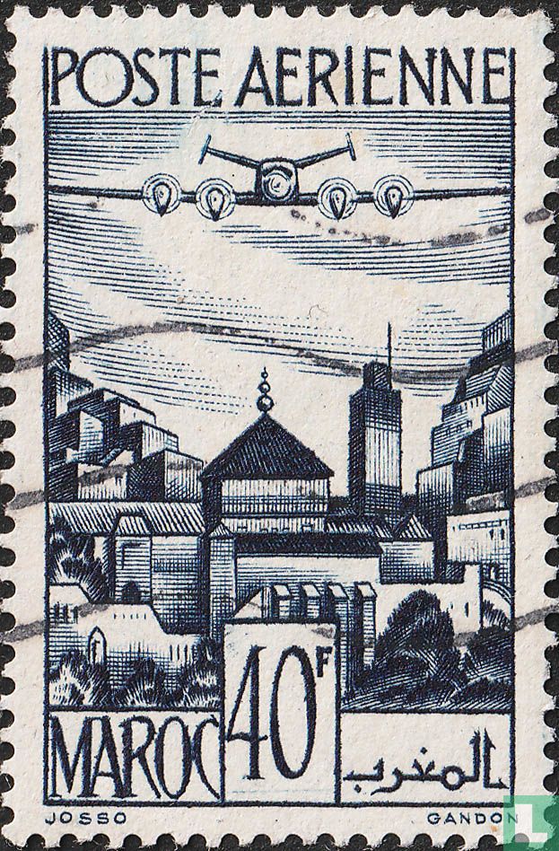Aircraft over cities