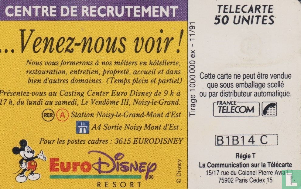 Euro Disney - Mickey Mouse
