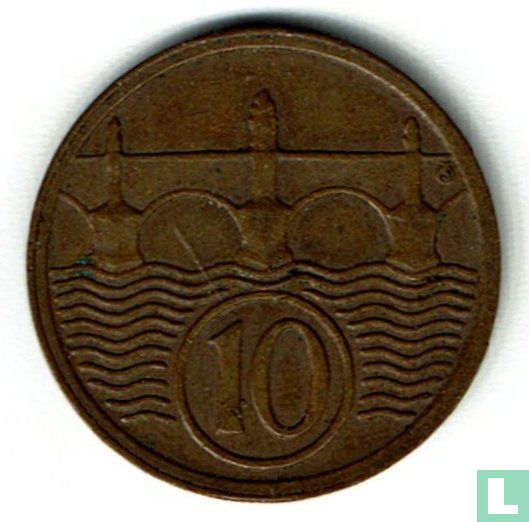 Czechoslovakia 10 haleru 1925