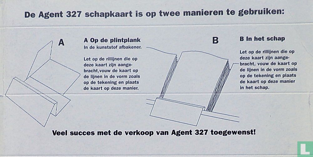 Agent 327 schapkaart