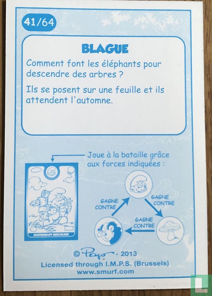 Schtroumpf Patineur