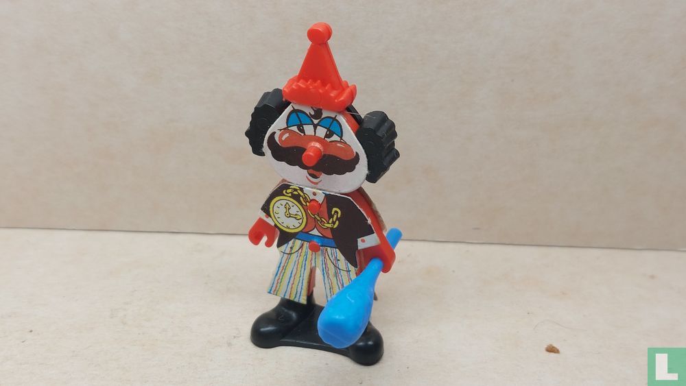 Clown with bat