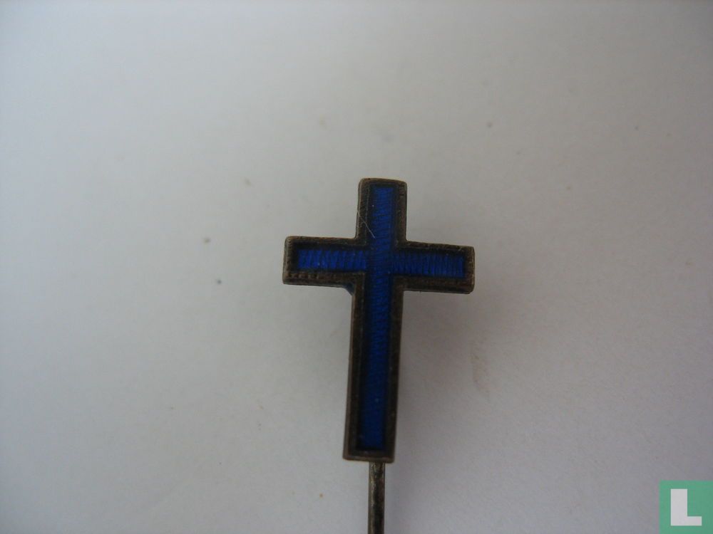 Kruis [ blauw ]