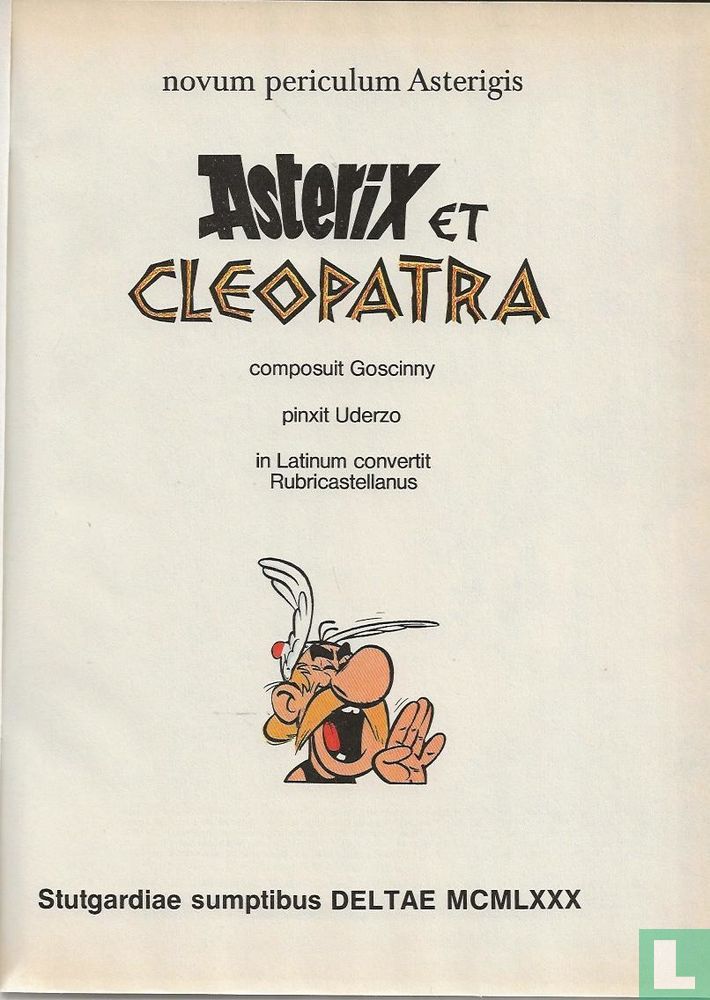 Asterix et Cleopatra