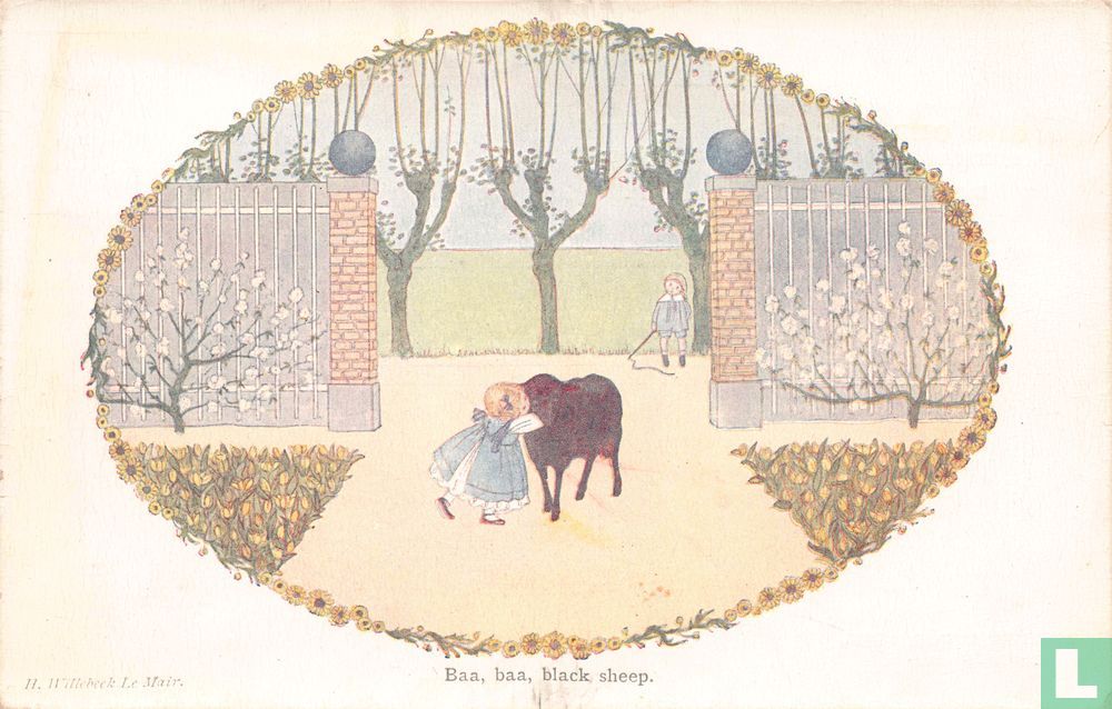 Baa, baa, black sheep.