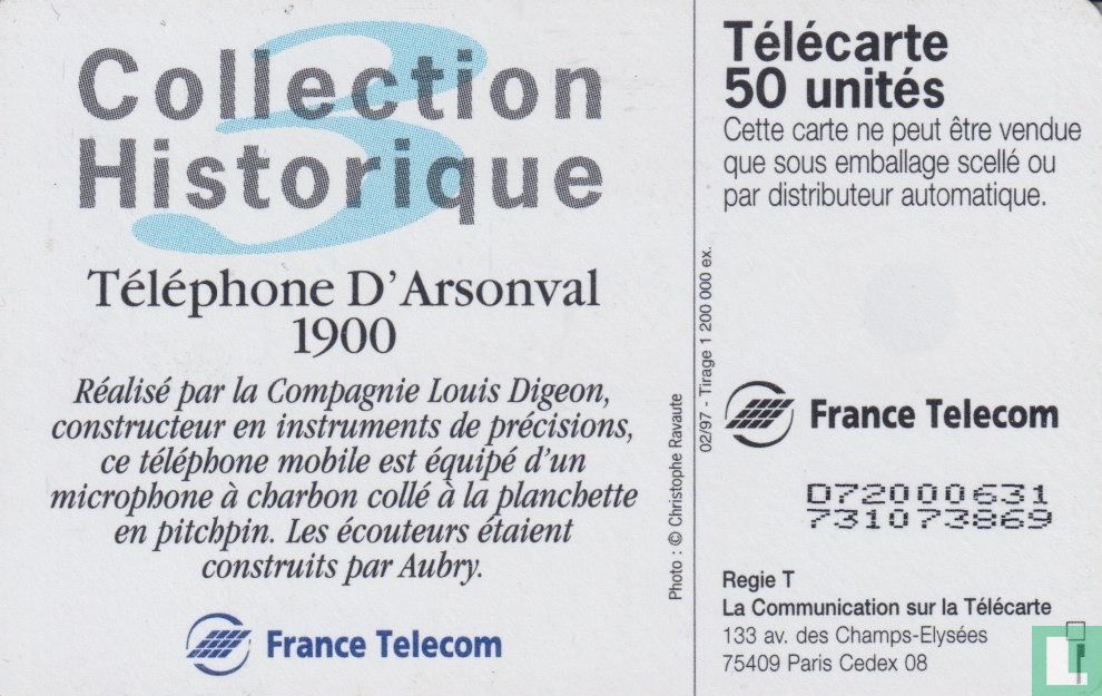 Téléphone D'Arsonval