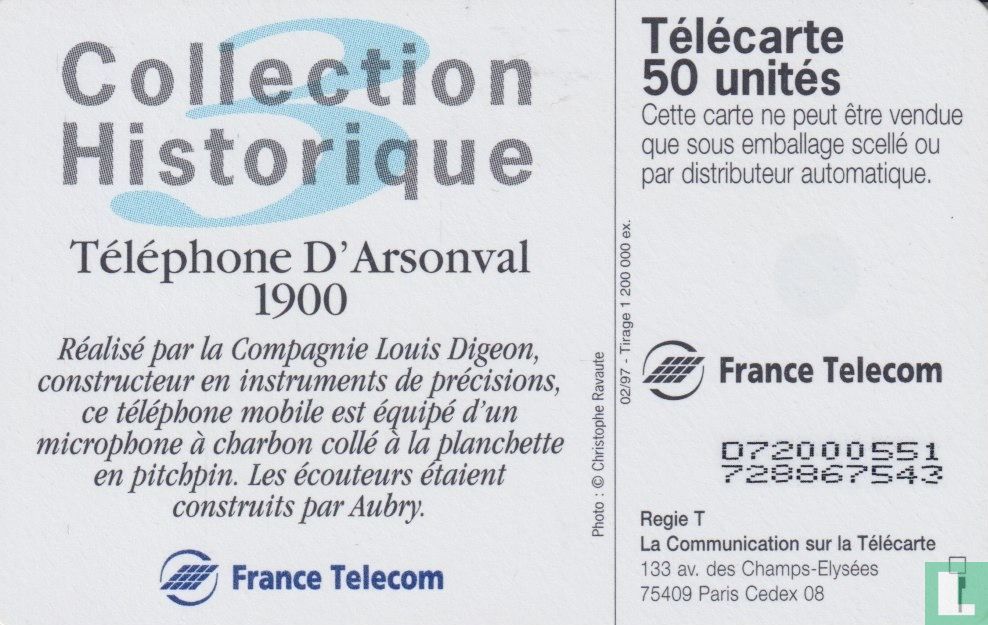 Téléphone D'Arsonval