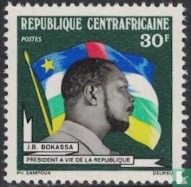 Präsident Bokassa