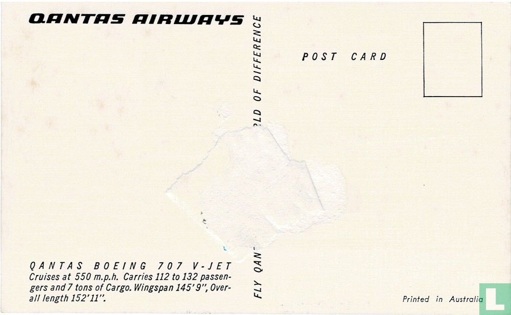 Qantas - Boeing 707