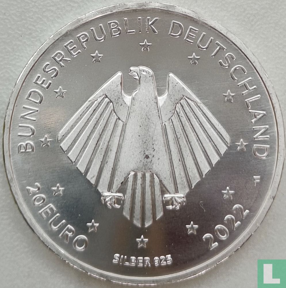 Germany 20 euro 2022 