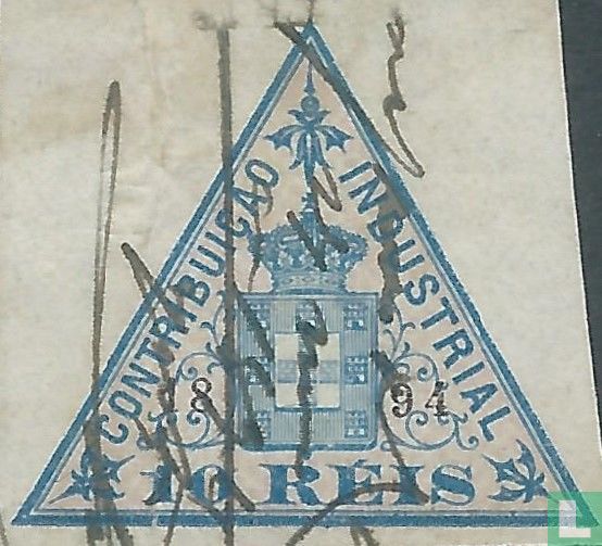 Contribuição industrial 10 reis