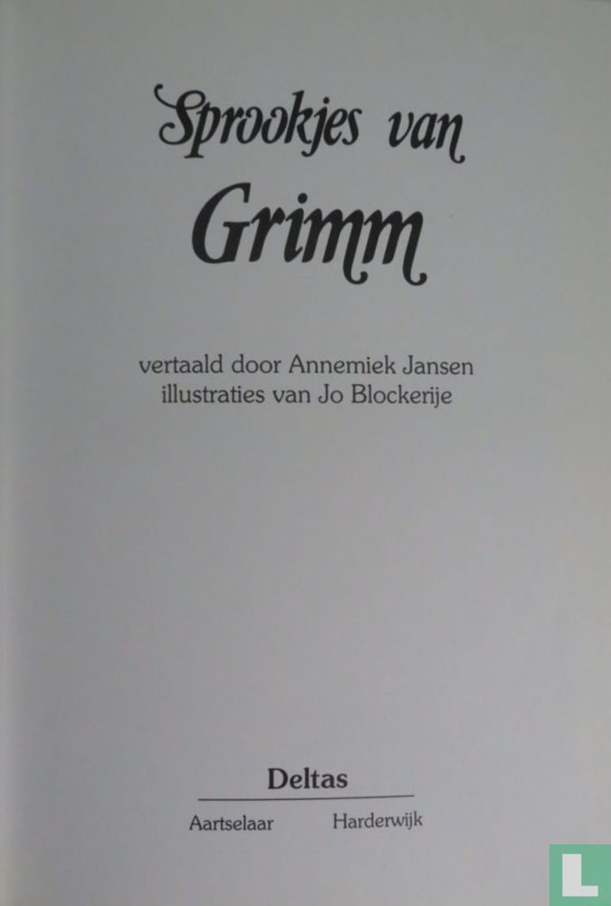 Sprookjes van Grimm