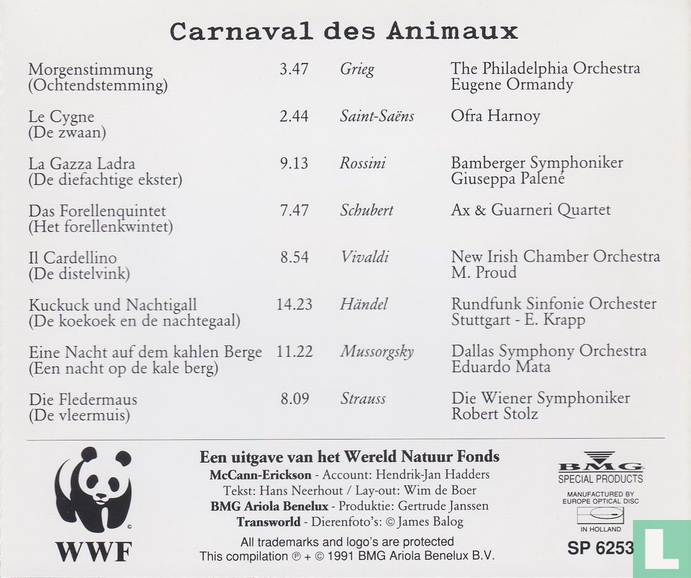 Carnaval des Animaux