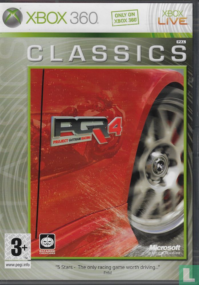 Twisted Paragraaf eetlust Project Gotham Racing 4 (Classics) (2007) - Xbox 360 - LastDodo