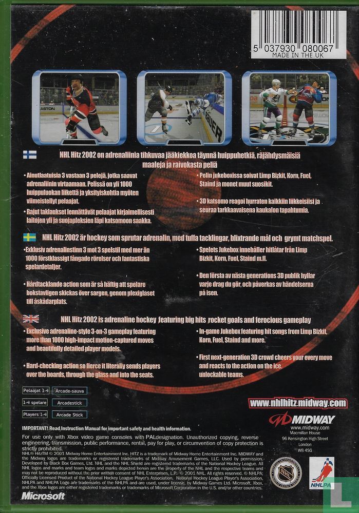 NHL Hitz 2002