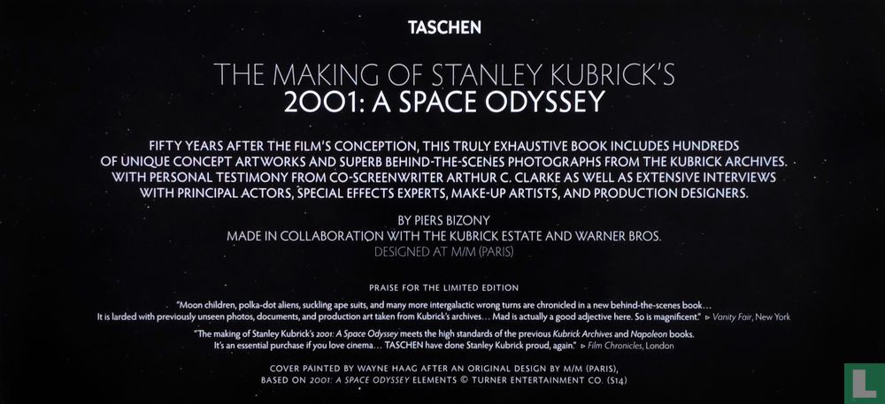 The making of Stanley Kubrick #39 s 2001: A Space Odyssey (2014) Bizony