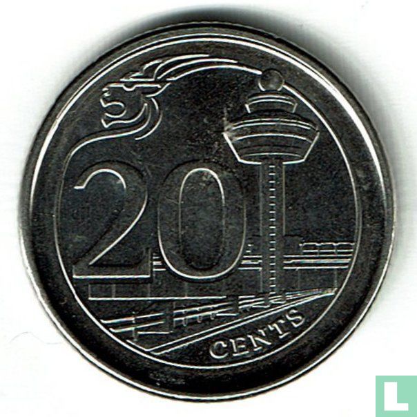 Singapur 20 Cent 2018