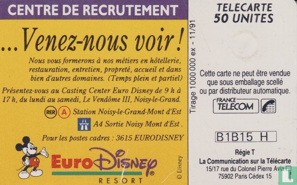 Euro Disney - Mickey Mouse