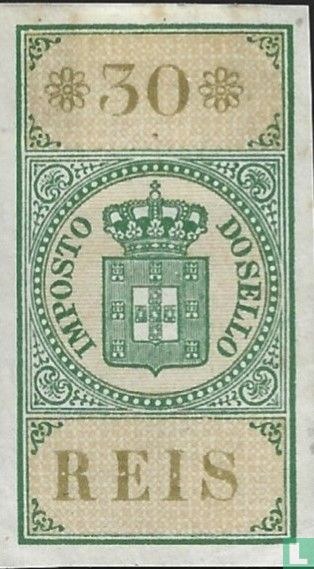 Imposto do sello 30 Reis