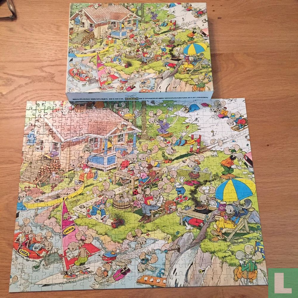 Ikea reclamepuzzel