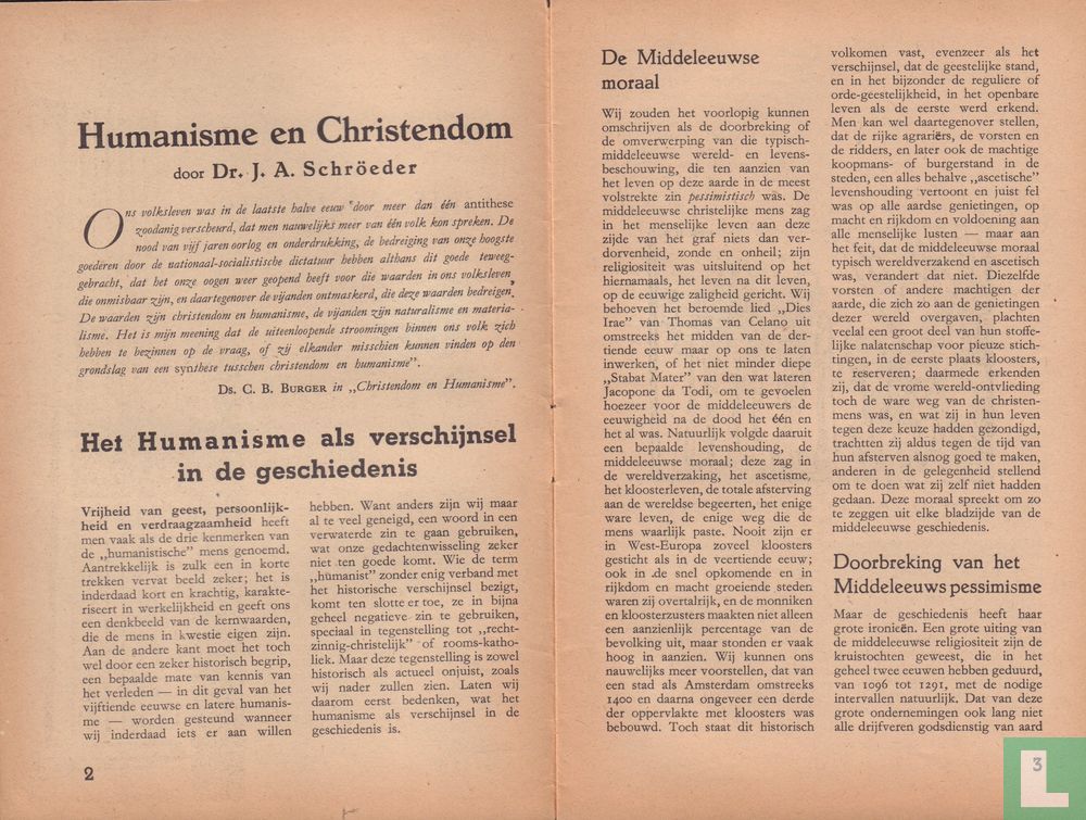 Humanisme en Christendom