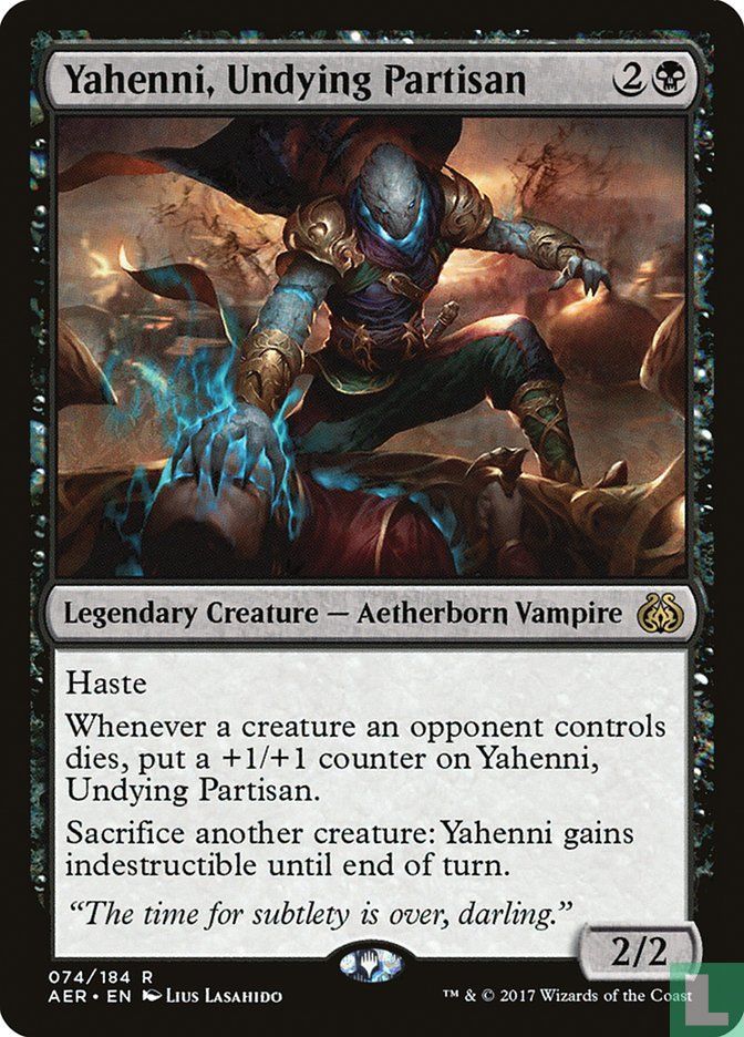 Yahenni, Undying Partisan